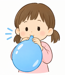 唇を閉じる練習